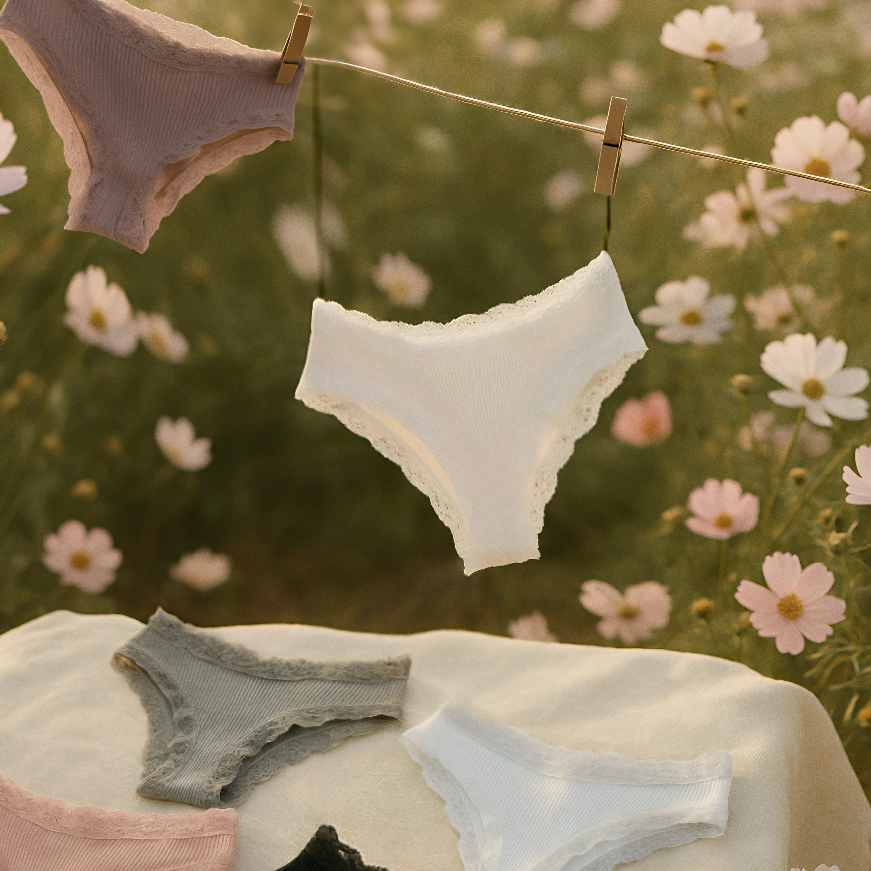 Bouquet de Dentelle (Lot de 5)